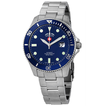 Swiss Military Invincible Automatic Blue Dial Men's Watch 3007
