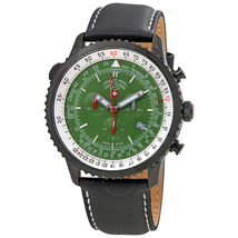 Swiss Military Thunderbolt Red Dial Men's Chronograph Leather Watch 295901