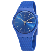 Swatch Bricablue Quartz Blue Dial Men's Watch SUON711
