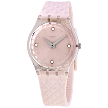 Swatch Irisette Quartz Pink Dial Ladies Watch GE259