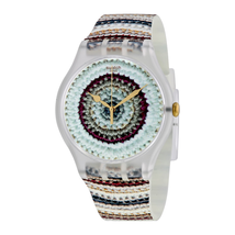 Swatch Originals Tricotime Multicolor Unisex Watch SUOK114