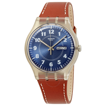Swatch Vent Brulant Blue Dial Men's Watch SUOK709
