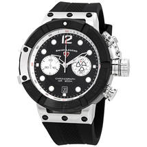 Swiss Legend Triton Chronograph Black Dial Watch SL-10719SM-01-BB