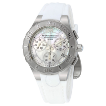 Technomarine Cruise Medusa Chronograph White Dial Ladies Watch TM-115083