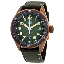 Tag Heuer Autavia Automatic Green Dial Men's Watch WBE5190.FC8268