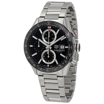 Tag Heuer Carrera Chronograph Automatic Black Dial Men's Watch CBM2110.BA0651