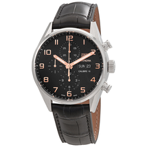 Tag Heuer Carrera Chronograph Automatic Black Dial Men's Watch CV2A1AB.FC6379