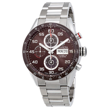 Tag Heuer Carrera Chronograph Brown Dial Automatic Men's Watch CV2A1S.BA0799