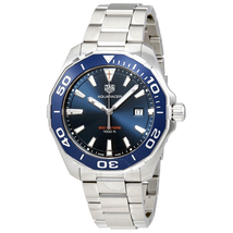 Tag Heuer Aquaracer Blue Dial Men's Watch WAY101C.BA0746