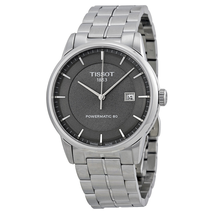 Tissot Luxury Automatic Anthracite Dial Stainless Steel Men's Watch T086.407.11.061.00