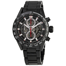 Tag Heuer Carrera Chronograph Automatic Black Dial Men's Watch CAR2090.BH0729