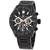Tag Heuer Carrera Chronograph Automatic Black Skeleton Dial Men's Watch CBG2A90.BH0653