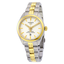 Tissot PR100 Chronometer Two-tone Ladies Watch T1012512203100 T101.251.22.031.00