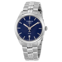 Tissot PR100 Blue Dial Stainless Steel Men's Watch T101.410.11.041.00
