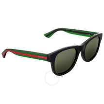 Gucci Black Square Acetate Sunglasses GG0003S-002 52
