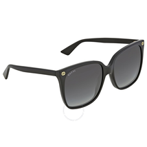 Gucci Grey Gradient Cat Eye Sunglasses GG0022S-001 57