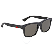 Gucci Grey Polarized Acetate Sunglasses GG0008S-002 53