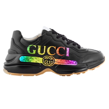 Gucci Rhyton leather Sneakers with Gucci logo 553608 DRW00 1000