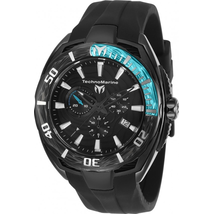 Technomarine Technomarine Cruise Chronograph Quartz Black Dial Batman Bezel Men's Watch TM-118043 TM-118043