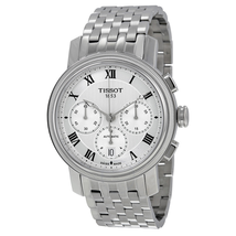 Tissot Bridgeport Automatic Chronograph Silver Dial Stainless Steel Men's Watch T097.427.11.033.00