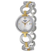 Tissot T-Lady Trend Pinky Mother of Pearl Dial Ladies Watch T0842102211700 T084.210.22.117.00