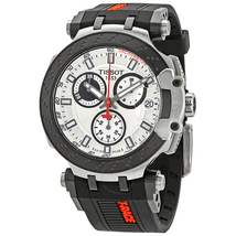 Tissot T-Race Chronograph Quartz White Dial Men's Watch T115.417.27.011.00