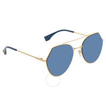 Fendi Eyeline Blue Metal Sunglasses FF 0194/S 000552A