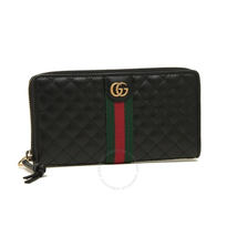 Gucci Gucci Web Stripe Quilted Wallet 536450 0YKBT 1060