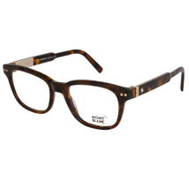 Montblanc Tortoise Eyeglasses MB0628 055 52