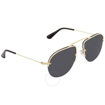 Prada Grey Men's Sunglasses PR 58OS ZVN5S0 55 PR 58OS ZVN5S0 55