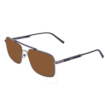 Salvatore Ferragamo Brown Square Men's Sunglasses SF173S 21 59