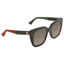 Gucci Grey Gradient Cat Eye Sunglasses GG0163S 003 GG0163S 003 51