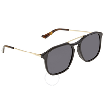 Gucci Grey Smoke Square Men's Sunglasses GG0321S 001 55