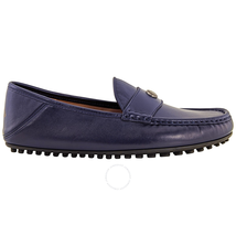 Gucci Men's Blue GG Logo Loafers 529880 0R030 4009