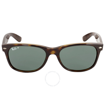 Ray Ban New Wayfarer Polarized Green Sunglasses RB2132 902/58 55-18