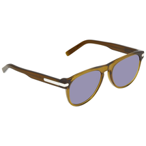 Salvatore Ferragamo Blue Rectangular Unisex Sunglasses SF916S 322 55