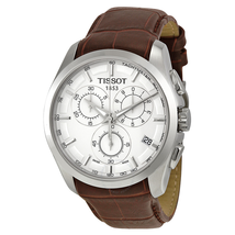 Tissot Couturier Silver Dial Chronograph Men's Watch T0356171603100 T035.617.16.031.00
