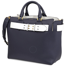 Burberry Ladies Satchel Regency Blue Medium Belt Bag 4073338