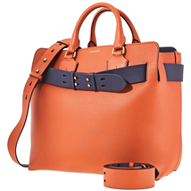 Burberry Medium Leather Belt Bag- Clementine 4073286