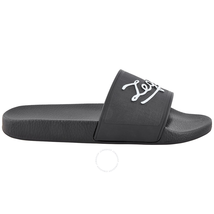 Ermenegildo Zegna Men's Rubber Slide Sandals A4232X-XLM-NTT