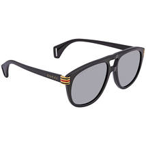 Gucci Gucci Grey Polarized Pilot Men's Sunglasses GG0525S00260 GG0525S00260