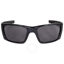 Oakley Fuel Cell Wrap Sunglasses - Polished Black/Warm Grey 0OO9096-909601-60