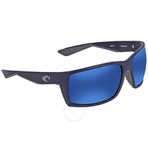 Costa Del Mar Reefton Blue Mirror 580P Rectangular Sunglasses RFT 75 OBMP RFT 75 OBMP