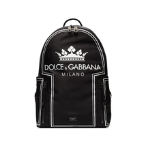Dolce & Gabbana Dolce & Gabbana Men's Black Nylon Backpack BM1482 AS658 HNR18