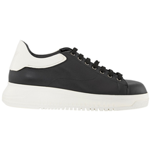 Emporio Armani Men's Black Platform Sneakers X4X159-XL544