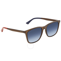 Gucci Blue Gradient Square Sunglasses GG0404S 005 55