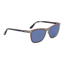 Tom Ford Blue Rectangular Men's Sunglasses FT0526-15V
