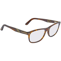 Tom Ford Tom Ford Dark Havana Rectangular Men's Eyeglasses FT5430-52-56 FT5430-52-56