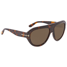 Tom Ford FELIX Brown Pilot Men's Sunglasses FT0589-56E