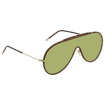 Tom Ford Green Shield Sunglasses FT0671 48N 137